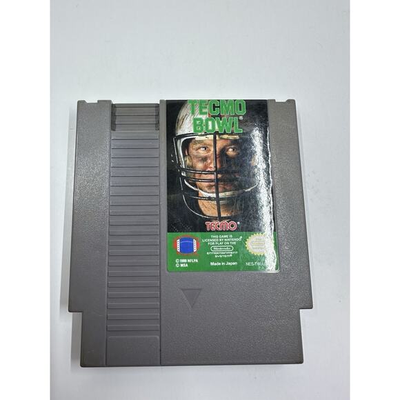 Tecmo Bowl (Nintendo Entertainment System, 1989) NES Tested - Picture 1 of 3